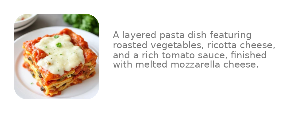 Roasted Vegetable Lasagna