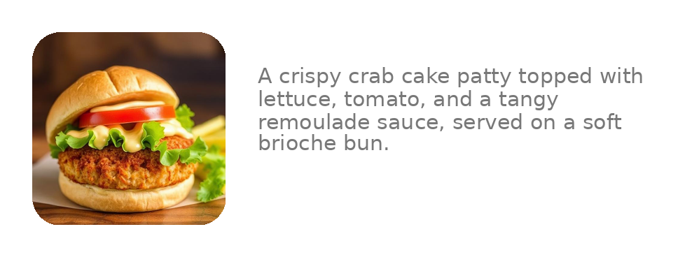 Crab Cake Sandwich